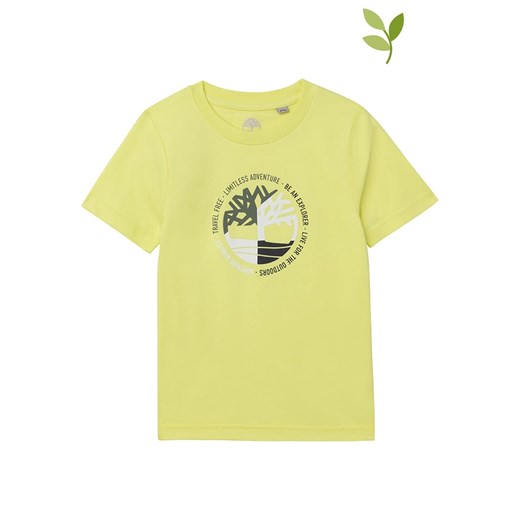 Koszulka w kolorze żółtym Timberland 116 Limango Polska wyprzedaż