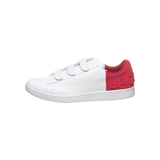 Sneakersy "Carnaby Evo" w kolorze biało-czerwonym Lacoste 46,5 promocyjna cena Limango Polska