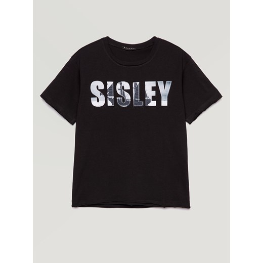 Koszulka w kolorze czarnym Sisley 152 okazja Limango Polska