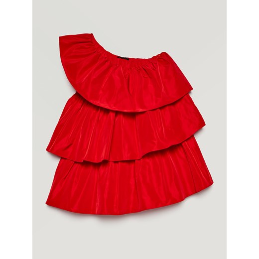 Sukienka w kolorze czerwonym Sisley 170 okazyjna cena Limango Polska