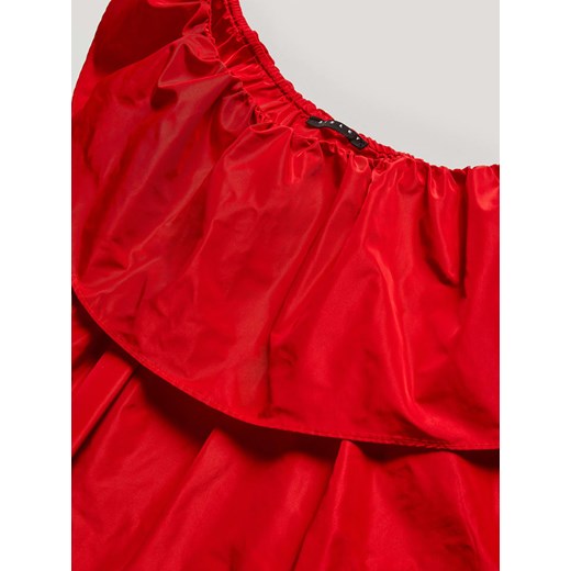 Sukienka w kolorze czerwonym Sisley 122 Limango Polska wyprzedaż