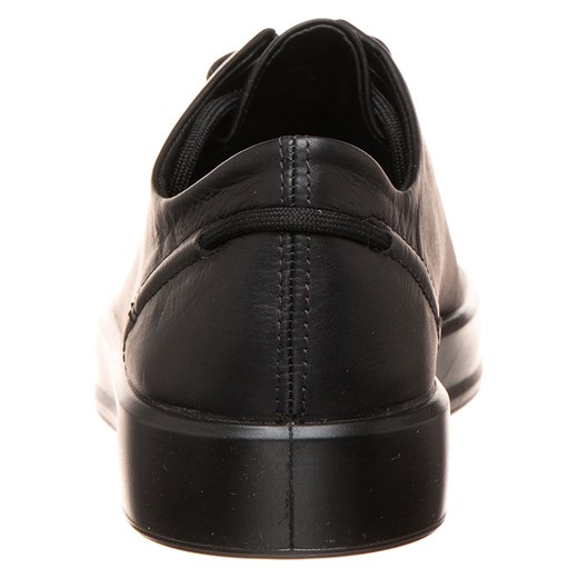 Skórzane sneakersy "Soft 8" w kolorze czarnym Ecco 38 okazja Limango Polska