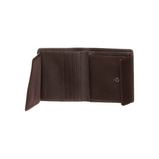Skórzany portfel w kolorze brązowym - (S)9,5 x (W)10,5 x (G)1,5 cm Braun Büffel onesize okazyjna cena Limango Polska
