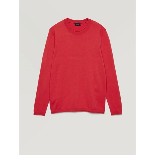Sweter w kolorze czerwonym Sisley L promocyjna cena Limango Polska