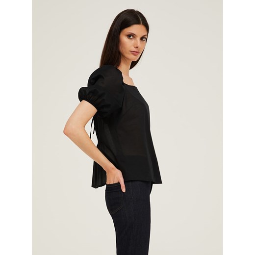 Bluzka w kolorze czarnym Sisley L wyprzedaż Limango Polska