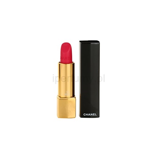Chanel Rouge Allure Velvet jedwabista pomadka odcień 37 L´Exubérante (Luminous Matte Lip Colour) 3,5 g iperfumy-pl czarny jedwab