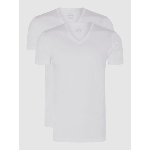 T-shirt o kroju body fit z bawełny pima w zestawie 2 szt. Ragman XL wyprzedaż Peek&Cloppenburg 