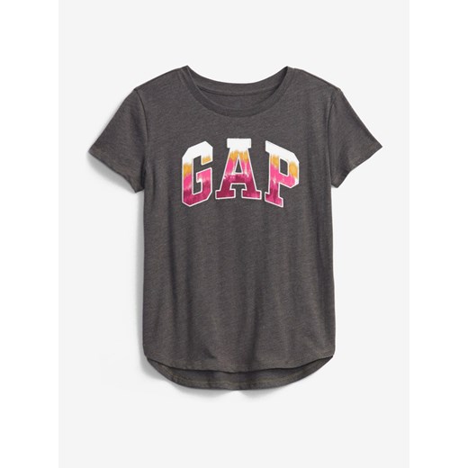 GAP Logo Koszulka dziecięce Szary Gap L okazja BIBLOO