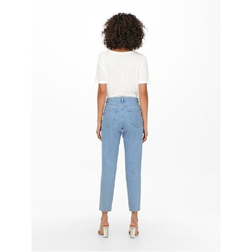ONLY ONLJAGGER Mom Fit 15242370 jeansy damskieLightBlueDenim (Wielkość 25/30) 31/30 Mall