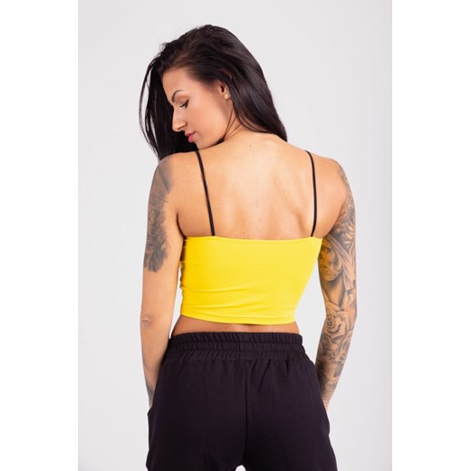 GoldBee CropTop Washington Logo Yellow S Goldbee M Mall