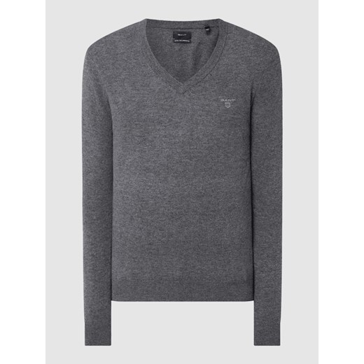 Sweter z wełny jagnięcej Gant XL promocyjna cena Peek&Cloppenburg 