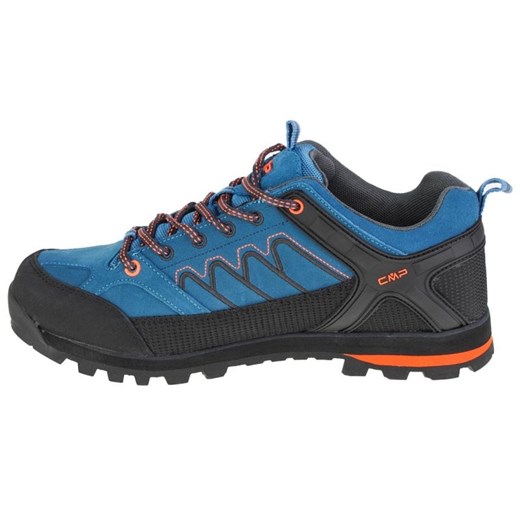Buty trekkingowe męskie CMP niebieskie jesienne zamszowe sportowe