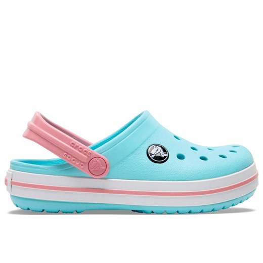 Klapki Crocs Crocband Clog 207006-4S3 - niebieskie ze sklepu streetstyle24.pl w kategorii Klapki dziecięce - zdjęcie 135930306