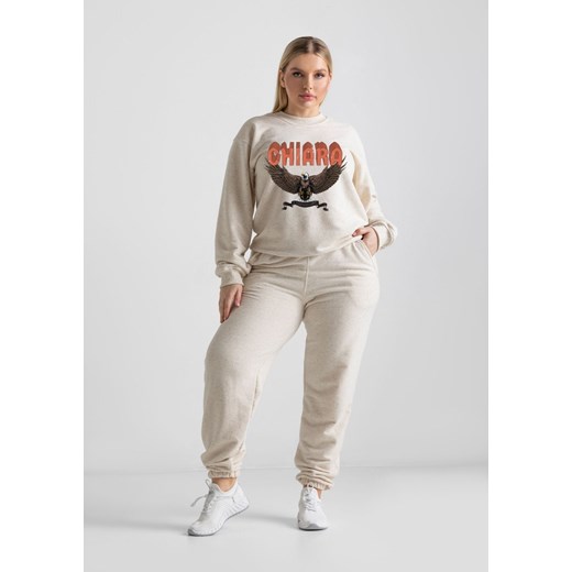 Bluza oversize EAGLE - konopia skin peach Chiara Wear S/M Chiara Wear