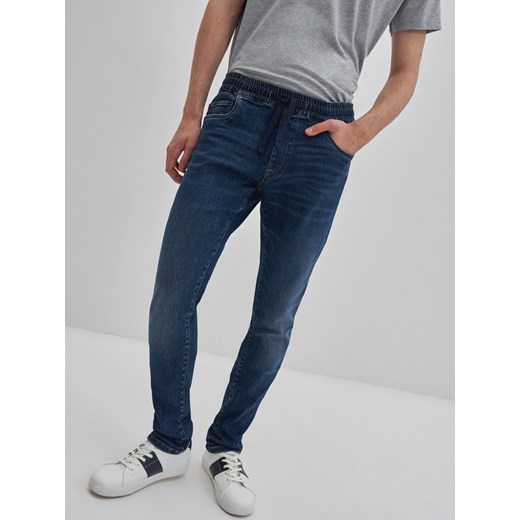 SPODNIE JEANS MĘSKIE TERRY JOGGER 437 W29 L32 Big Star