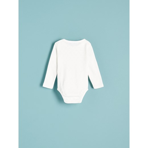 Reserved - Bawełniane body 2 pack - Kremowy Reserved 74 Reserved