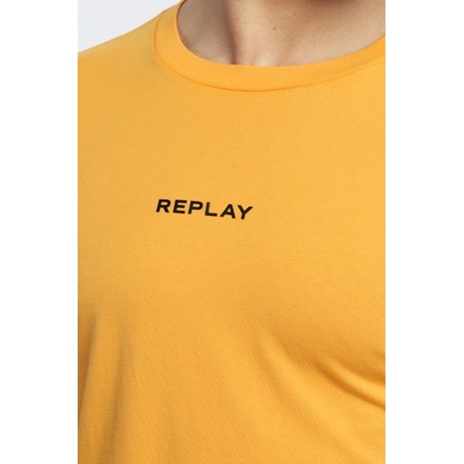 Replay T-shirt | Regular Fit Replay M promocja Gomez Fashion Store