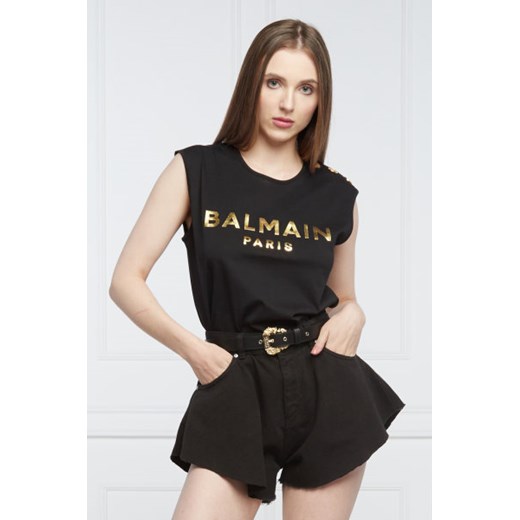 Balmain T-shirt | Regular Fit L Gomez Fashion Store wyprzedaż