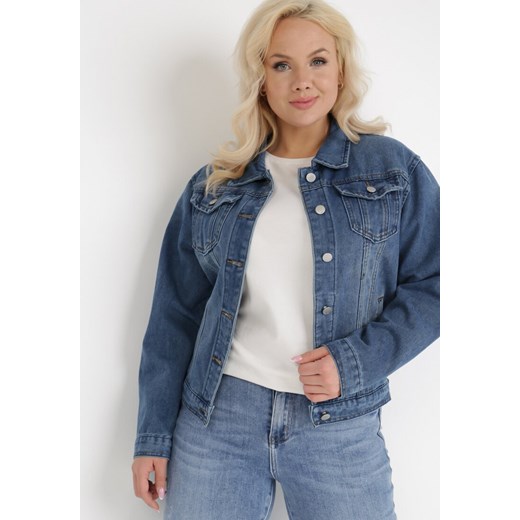 Born2be kurtka damska jeansowa bez kaptura 