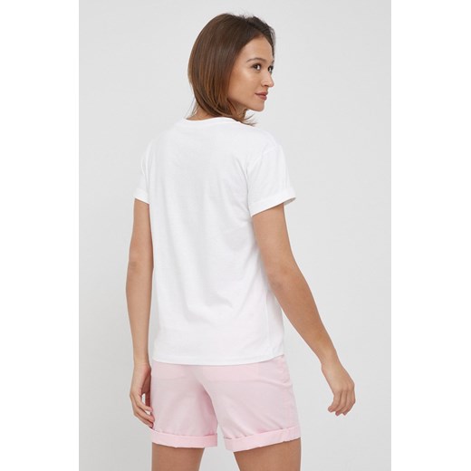 Tommy Hilfiger t-shirt damski kolor biały Tommy Hilfiger XS ANSWEAR.com