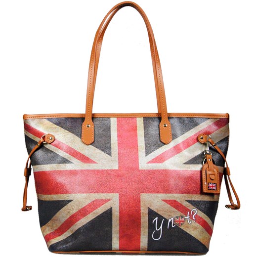 Shopping bag Y Not Flag GB raguso1963-it bialy 