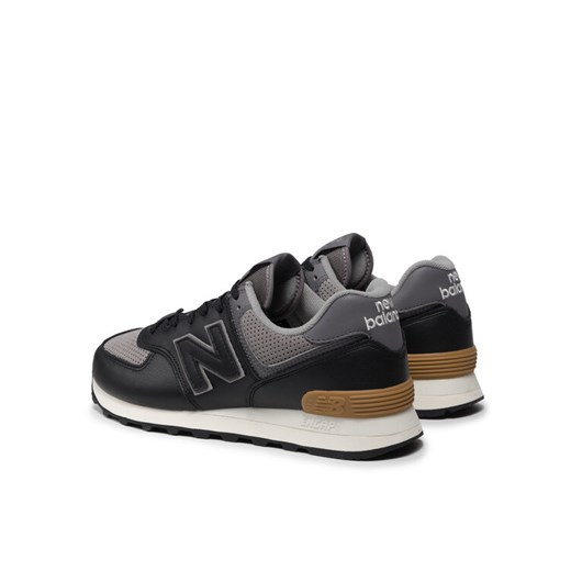 New Balance Sneakersy ML574EX2 Czarny New Balance 43 wyprzedaż MODIVO