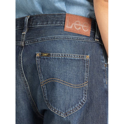Lee Szorty jeansowe 5Pocket L73ELJGH Granatowy Regular Fit Lee 30 promocja MODIVO