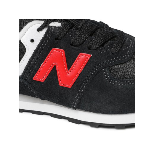 New Balance Sneakersy GC574HY1 Czarny New Balance 39 promocyjna cena MODIVO