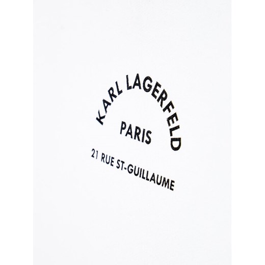KARL LAGERFELD Kombinezon Z14158 D Biały Regular Fit Karl Lagerfeld 14Y okazja MODIVO