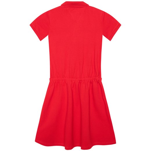 Tommy Hilfiger Sukienka codzienna KG0KG05637 M Czerwony Regular FItq Tommy Hilfiger 5Y MODIVO promocja