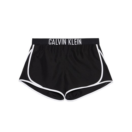 Calvin Klein Swimwear Szorty plażowe G80G800406 Czarny Regular Fit 14_16Y MODIVO wyprzedaż