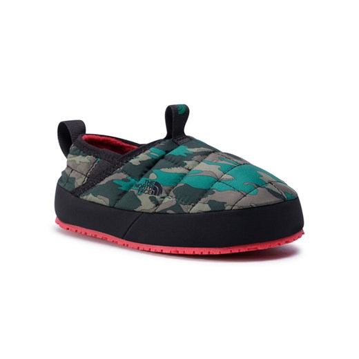 The North Face Kapcie Youth Thermoball Traction Mule II NF0A39UXUG01 Zielony The North Face 33_5 wyprzedaż MODIVO