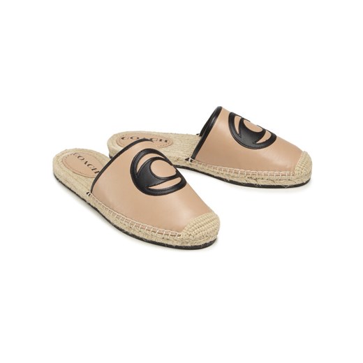 Coach Espadryle Chaning Leather C4337 1102151EDC Beżowy Coach 40_5 wyprzedaż MODIVO