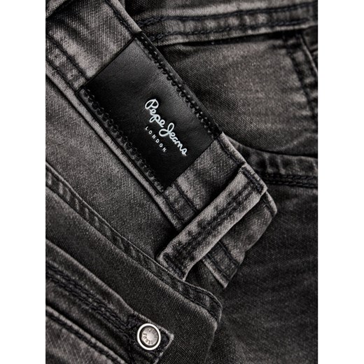 Pepe Jeans Szorty jeansowe Cashed PB800524 Czarny Regular Fit Pepe Jeans 4 promocyjna cena MODIVO