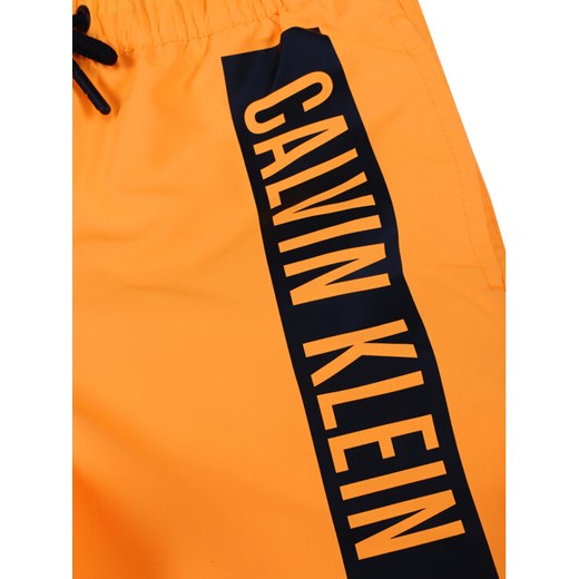 Calvin Klein Swimwear Szorty kąpielowe Medium Drawstring B70B700225 Pomarańczowy 10_12 MODIVO
