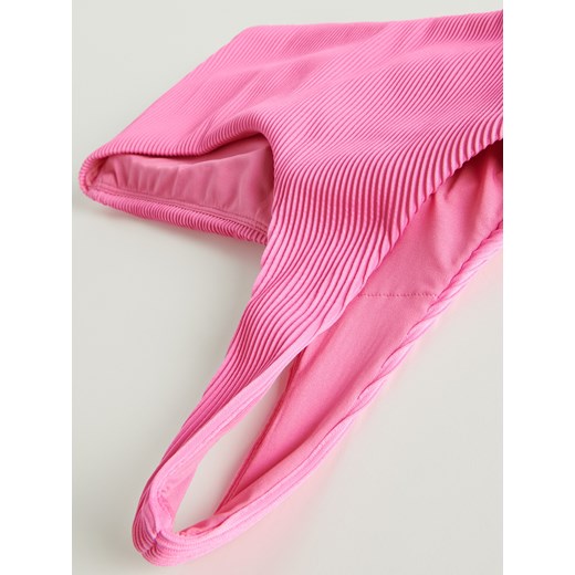 Reserved - Top bikini na jedno ramię - Różowy Reserved 44 Reserved