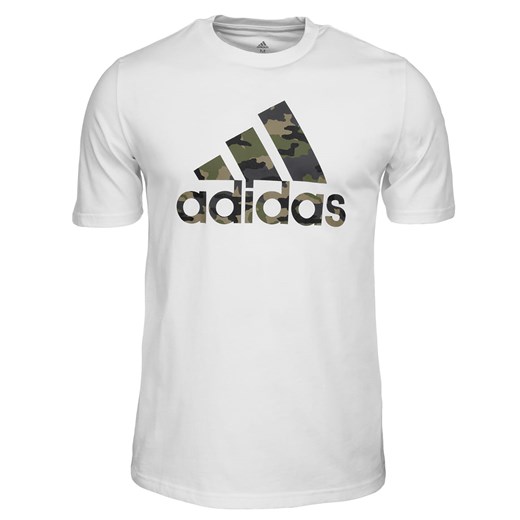 Koszulka męska adidas M Camo Bos G T biała HE2371 XL Desportivo