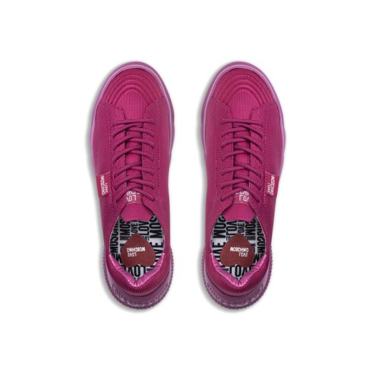 Sneakersy damskie różowe Love Moschino JA15594G0EIZL604 Love Moschino 39 Sneaker Peeker
