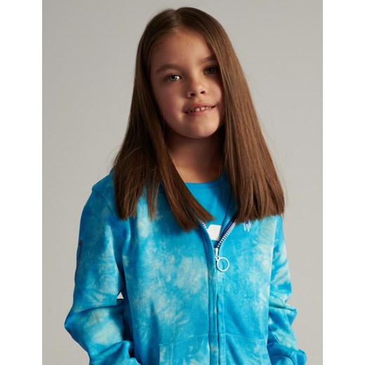 Bluza KID DYE HD Biały-Niebieski 122-128 Coalition 122-128 Diverse