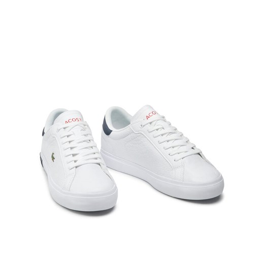 Lacoste Sneakersy Powercourt 0721 2 Sma 7-41SMA0028407 Biały Lacoste 44_5 MODIVO