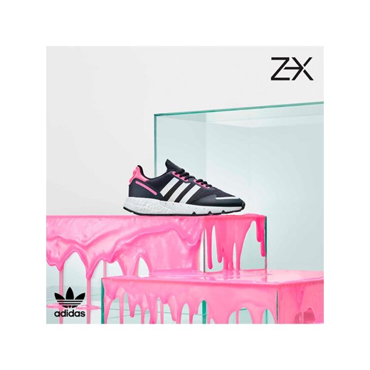 adidas Buty Zx 1K Boost W FX6872 Czarny 42 wyprzedaż MODIVO