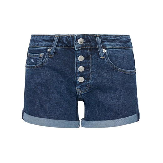 Calvin Klein Jeans Szorty jeansowe J20J215903 Granatowy Regular Fit 26 okazyjna cena MODIVO