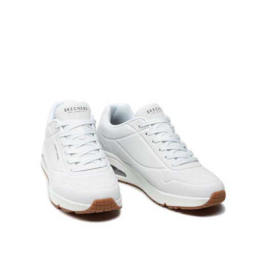 Skechers Sneakersy Stand On Air 52458/WHT Biały Skechers 46 MODIVO
