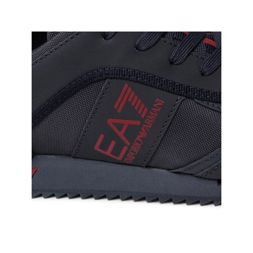 EA7 Emporio Armani Sneakersy X8X027 XK219 Q227 Granatowy 40_23 MODIVO wyprzedaż