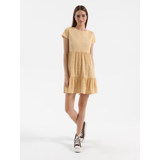 Sukienka babydoll w kwiaty - Wielobarwny House L House