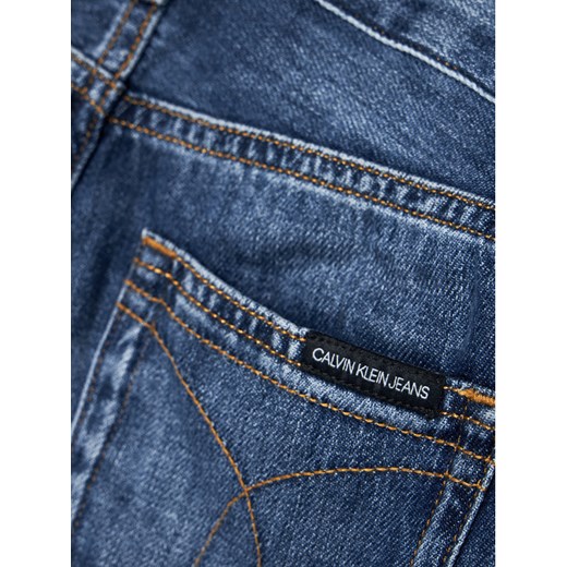 Calvin Klein Jeans Szorty jeansowe IB0IB00789 Granatowy Regular Fit 8Y MODIVO okazja