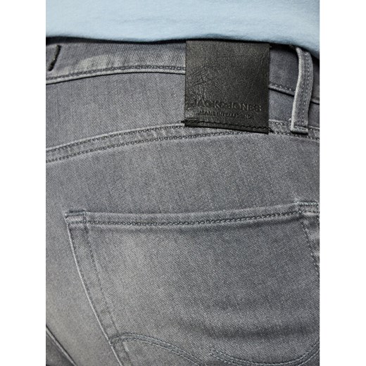 Jack&Jones Szorty jeansowe Rick Icon 12166268 Szary Regular Fit M wyprzedaż MODIVO