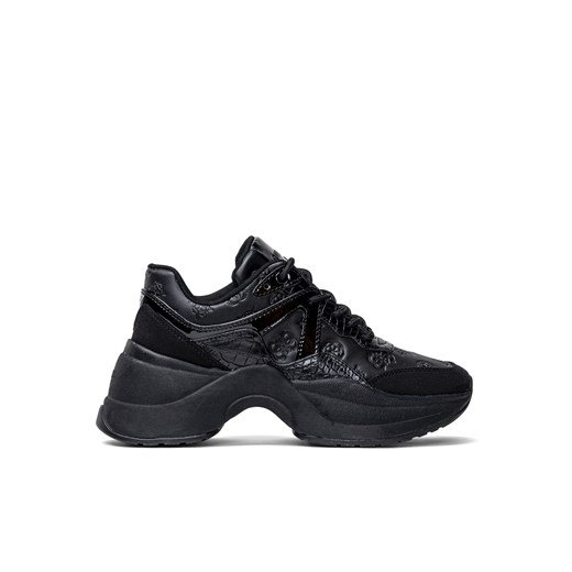 Sneakersy damskie czarne Guess Joehle Guess 39 Sneaker Peeker