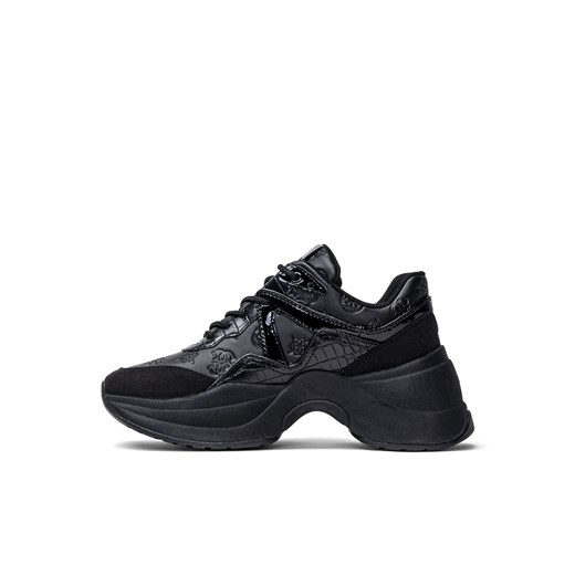 Sneakersy damskie czarne Guess Joehle Guess 40 Sneaker Peeker