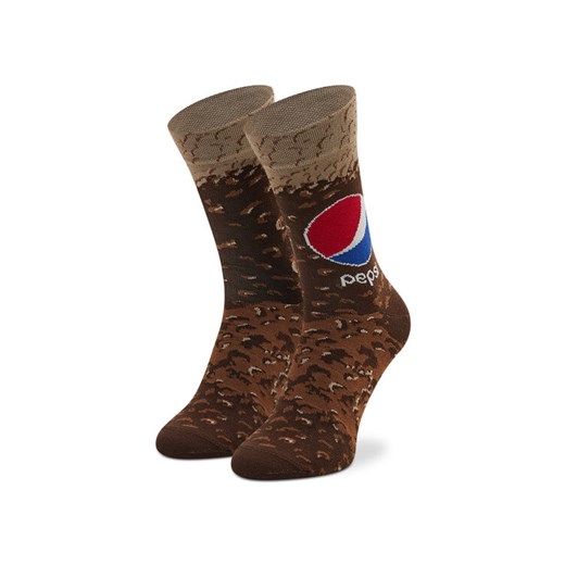 Rainbow Socks Skarpety wysokie unisex Can Socks Pepsi Brązowy Rainbow Socks 36_40 MODIVO